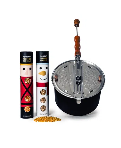 Wabash Valley Farms Holiday Movie Night Popcorn Set, 3 Piece In No Color