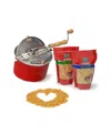 Wabash Valley Farms Red Whirley-pop Popcorn Popper Set In Red