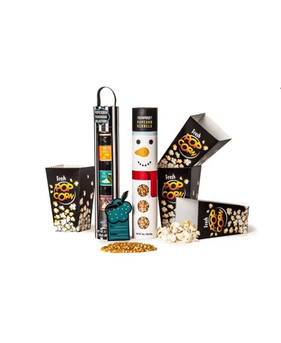 Wabash Valley Farms Seasoned Snowman Popcorn Set, 10 Piece In No Color