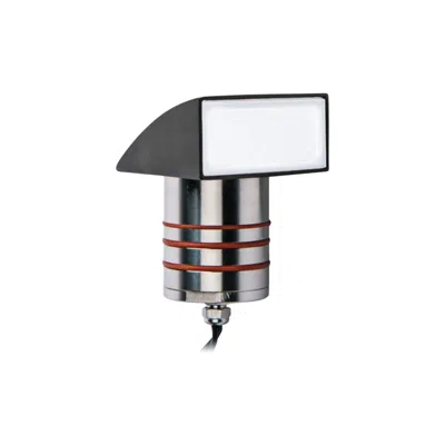 Wac 2" Bronzed Steel Led Indicator Light With Ground Hood