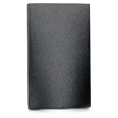 Wac 3 1/4" Wide Black Fluid Vertical Led Step Light