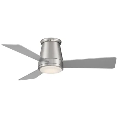 Wac 44"  Hug Brushed Nickel Led Smart Ceiling Fan