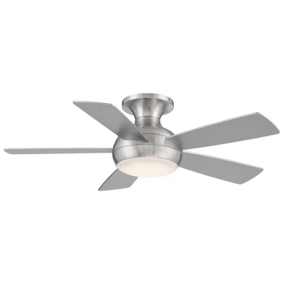 Wac 44"  Odyssey Brushed Nickel Led Smart Ceiling Fan