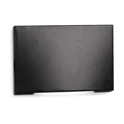 Wac 5" Wide Black Fluid Horizontal Led Step Light