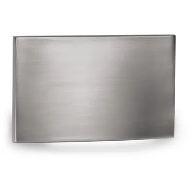 Wac 5" Wide Brushed Nickel Fluid Horizontal Led Step Light