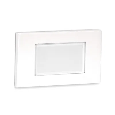 Wac 5" Wide White Tempered Glass Led Step Light