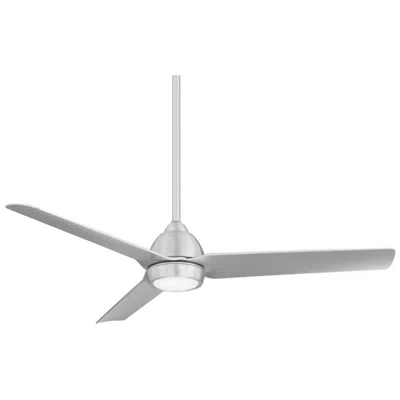 Wac 54"  Mocha Brushed Aluminium Led Smart Wet Ceiling Fan
