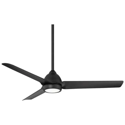 Wac 54"  Mocha Matte Black Led Smart Wet Ceiling Fan