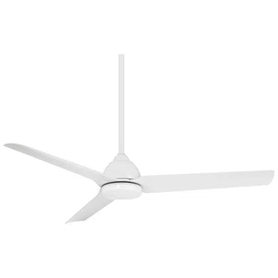 Wac 54"  Mocha Matte White Smart Ceiling Fan