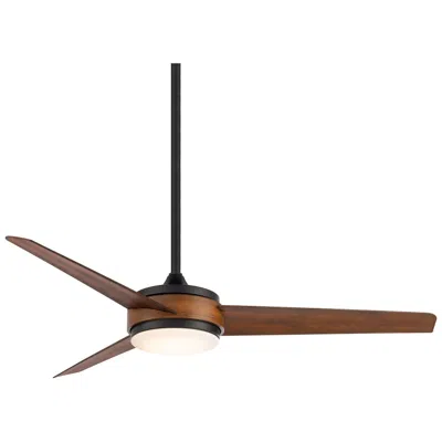 Wac 54"  Mod Wet Rated Led Matte Black Smart Control Ceiling Fan
