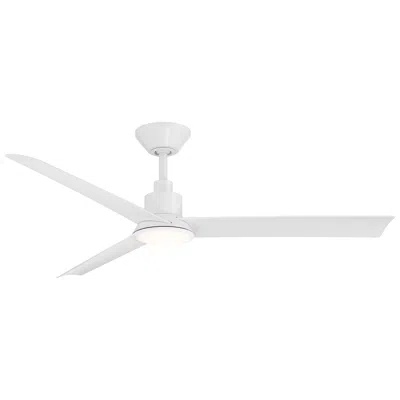Wac 56"  Flair Matte White Led Smart Ceiling Fan