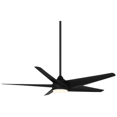 Wac 60"  Viper Matte Black Led Wet Rated Smart Ceiling Fan