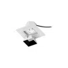 Wac Aether 3 1/2" Square Black Led Trimless Downlight