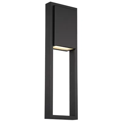 Wac Archetype 24" High Black Led Outdoor Wall Light