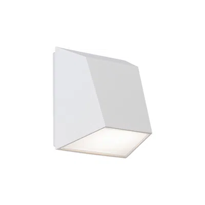 Wac Atlantis 6"h X 6"w 1-light Outdoor Wall Light In White