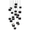 Wac Banded 5"h X 26"w 21-light Multi-light Pendant In Black