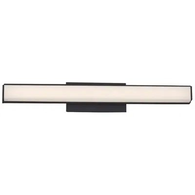 Wac Brink 3"h X 18"w 1-light Linear Bath Bar In Black