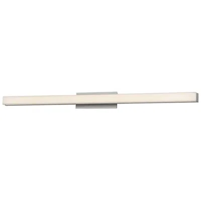 Wac Brink 3"h X 36"w 1-light Linear Bath Bar In Brushed Aluminum