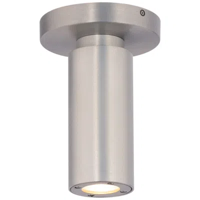 Wac Caliber 7.13"h X 2.63"w 1-light Flush Mount In Brushed Aluminum