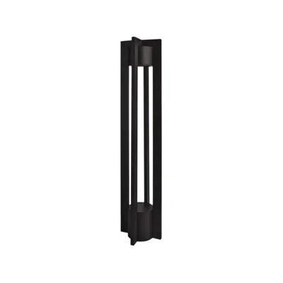 Wac Chamber 30" High Black Led Bollard Landscape Light