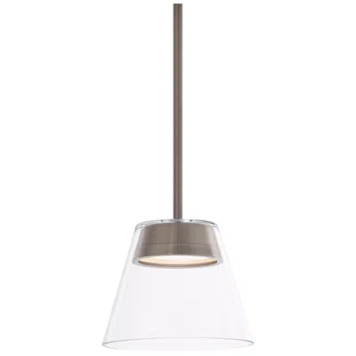 Wac Chandra 7 1/2" Wide Brushed Nickel Led Mini Pendant