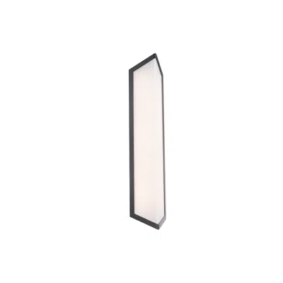 Wac Corte 24"h X 5.5"w 1-light Outdoor Wall Light In Black
