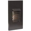 Wac Dara 3 1/4" Wide Bronze Metal Rectangular Led Step Light