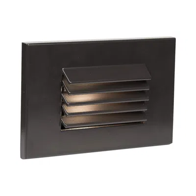 Wac Dara 5" Wide Bronze Metal Rectangular Led Step Light