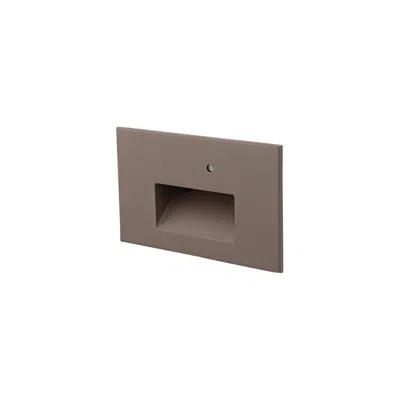 Wac Davis 5" Wide Bronze Led Step Light With Photocell
