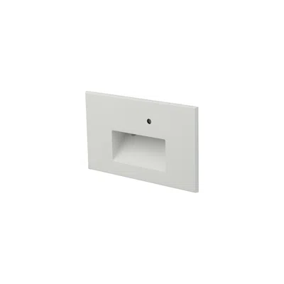 Wac Davis 5" Wide White Led Step Light With Photocell