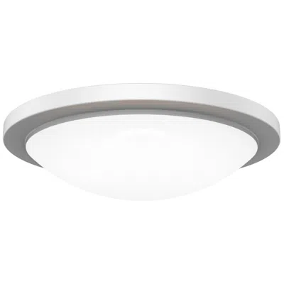 Wac Dew 4.25"h X 18"w 1-light Flush Mount In White