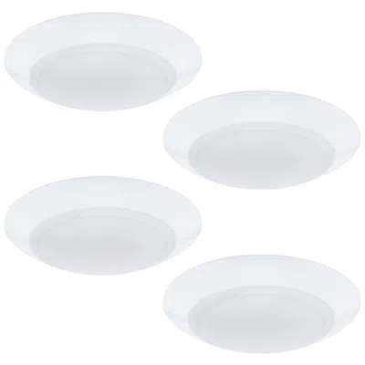 Wac Disc 1.25"h X 7.5"w 1-light Flush Mount In White