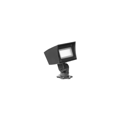 Wac Dual Cct 4 1/2" High Black 12v Led Mini Flood Light