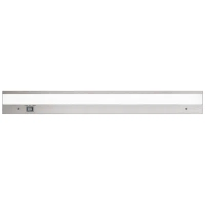 Wac Duo 24" Wide Brushed Aluminum Led Under Cabinet Light