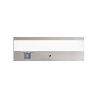 Wac Duo 8" Wide Brushed Aluminum Led Under Cabinet Light