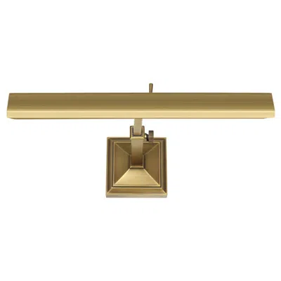 Wac Dweled Hemmingway 14" Wide Burnished Brass Led Picture Light