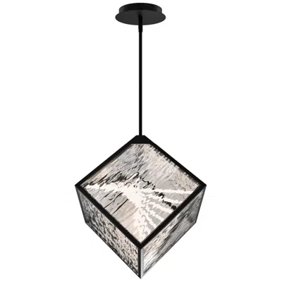 Wac Dyce 17"h X 14.13"w 1-light Pendant In Black