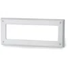 Wac Endurance 9 1/2"w Architectural Graphite Led Brick Light