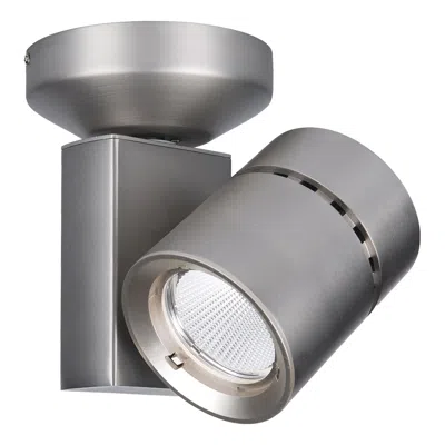 Wac Exterminator Ii Nickel 35w Led Track Ceiling Spot Light