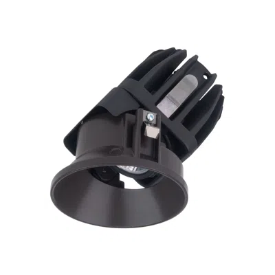 Wac Fq 3.88"h X 2.75"w 1-light 2" Led In Dark Bronze