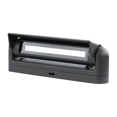 Wac Genie 12 1/4"h Black Linear 2700k Led Landscape Path Light