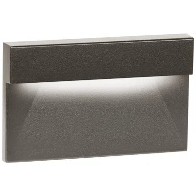 Wac Graf 5" Wide Bronze Downward Led Step And Wall Light