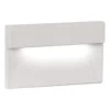 Wac Graf 5" Wide White Rectangular Led Step And Wall Light