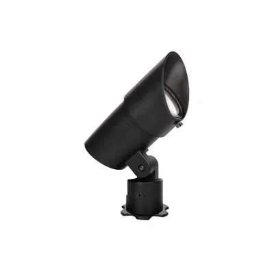 Wac Grand Accent 7 1/4"h Black 12v Led Landscape Spot Light
