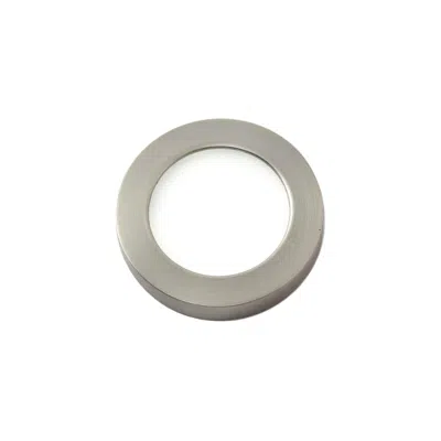 Wac Hr90 3" Wide Brushed Nickel Edge-lit Led Button Light