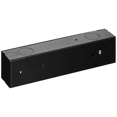 Wac Invisiled 6.5"w Black 100 Watt Remote Class 2 Transformer