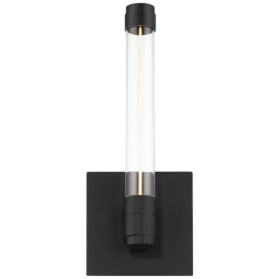 Wac Jedi 12 3/4" High Black Ada Led Wall Sconce