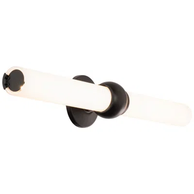 Wac Juliet 5"h X 27"w 27-light Linear Bath Bar In Black