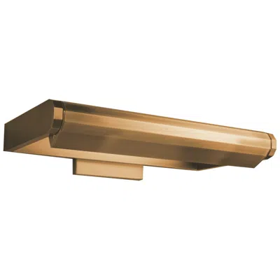 Wac Kent 4.31"h X 17"w 1-light Picture Light In Aged Brass