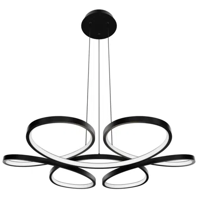 Wac Klover 3.88"h X 32"w 1-light Pendant In Black